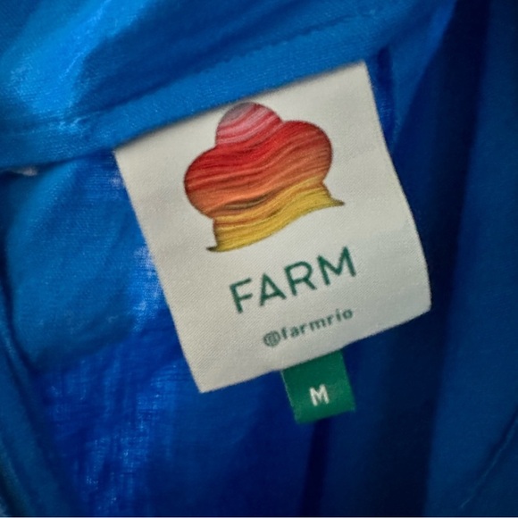 FARM Rio Asymmetric Linen-Blend Jumpsuit - Picture 4 of 5